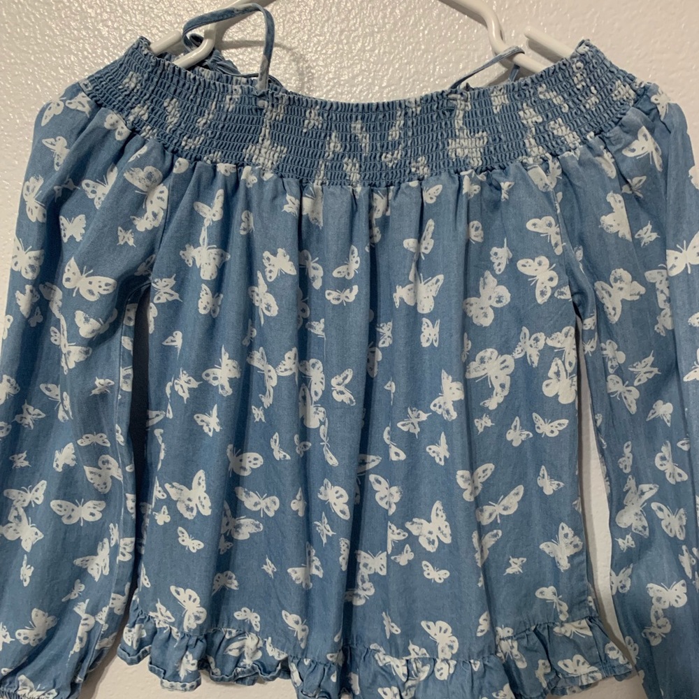 Teen Girls Off-the shoulder blouse